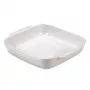 GUARDINI Ceramica quadratische Auflaufform 22,5 x 22,5 x 5 cm Weiß