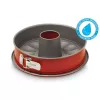 GUARDINI Rossana Runde Backform 28x7,7 cm Antihaft-Kohlenstoffstahl Anthrazit