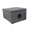 ORDINETT Faltbox L Größe 50x40x25 cm Grau