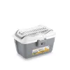 STEFANPLAST Transportbox Mini Gulliver 40x30x24cm Weiß/Grau