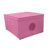 ORDINETT Faltbox L 50x40x25cm Blütenmuster