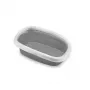 STEFANPLAST Katzenklo Sprint 10 43x31x14 cm Weiß/Grau