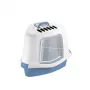 STEFANPLAST Katzenklo Sprint Corner Plus 56x40x40cm Blau/Weiß