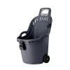 STEFANPLAST Schubkarre Helpy Cart 50L 59,5x53x88,5cm Grau