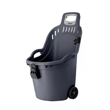 STEFANPLAST Schubkarre Helpy Cart 50L 59,5x53x88,5cm Grau