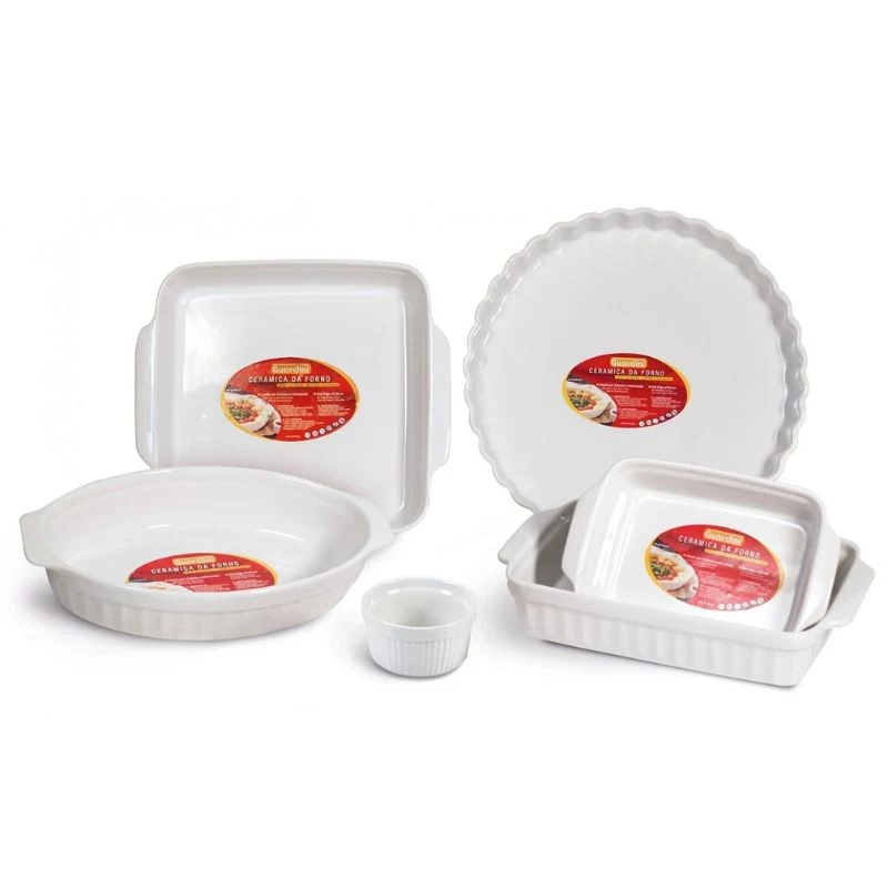 GUARDINI Bratform oval Ceramica 36x24x6,8 cm