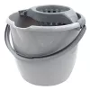 SAUBER Runder Eimer 12L mit Druckknopf