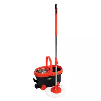 GIOSTYLE Bodenreinigungsset Love Spin Mop 360° sortiert, 4 Farben