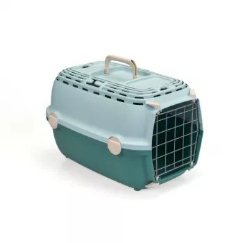 STEFANPLAST Transportbox Horizon 1 mit Metalltür 48x32x30 cm Hellgrün/Grün
