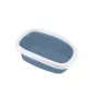 STEFANPLAST Sprint 10 Offene Katzen-Toilette 43x31x14 cm Blau/Weiß