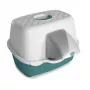 STEFANPLAST Katzenklo Tres Chic Outdoor 56x54,5x39cm Weiß/Grün