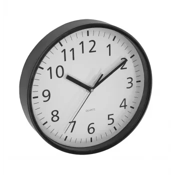 ASI COLLECTION Wanduhr Ø25,5cm Schwarz
