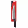 ASI COLLECTION Kochmesser 20cm - NITRO-B Edelstahl, schwarzer TPE-Griff