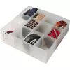 ORDINETT Organizer L 30,5x30,5x10cm Top Class Transparent Aufbewahrungsbox