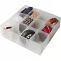 ORDINETT Organizer L 30,5x30,5x10cm Top Class Transparent Aufbewahrungsbox