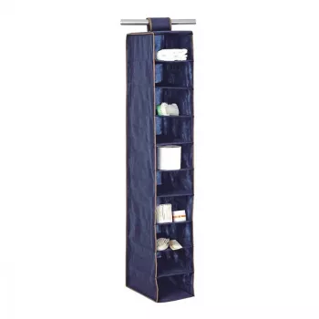 ORDINETT 10 Regal-Organizer 20x29x120 cm Blau