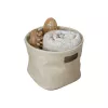 ORDINETT Stoffbox S 18x18x14cm Ego Ecru