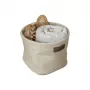 ORDINETT Stoffbox S 18x18x14cm Ego Ecru