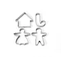 GUARDINI Lebkuchen-Backform-Set mit 4 Stück in Blister 28 x 19 x 2 cm