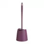 TATAY WC-Standard Toilettenbürste & Halter, Aubergine