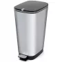 KIS Tretmülleimer Metallic Chic Eimer L 45L Stahlgrau