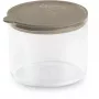 GIOSTYLE Con.Tengo Runde FutterSchüssel S 0,7L Grau-Braun