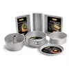 GUARDINI Professional Springform Cake Tin Ø20x7,5cm Antihaft-Backform aus Kohlenstoffstahl Anthrazit