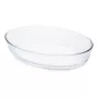 GUARDINI Ovale Backform aus Borosilikatglas 35x24x7 cm 3L