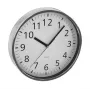 ASI COLLECTION Wanduhr Ø25,5 cm Silber/Chrom