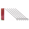 ASI COLLECTION wiederverwendbare Nylon-Kabelbinder 6er-Pack, 30 cm x 1,5 mm, Schwarz