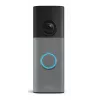 Ring Battery Video Doorbell 2 – 2K, Zwei-Wege-Audio, Gesprenkeltes Grau