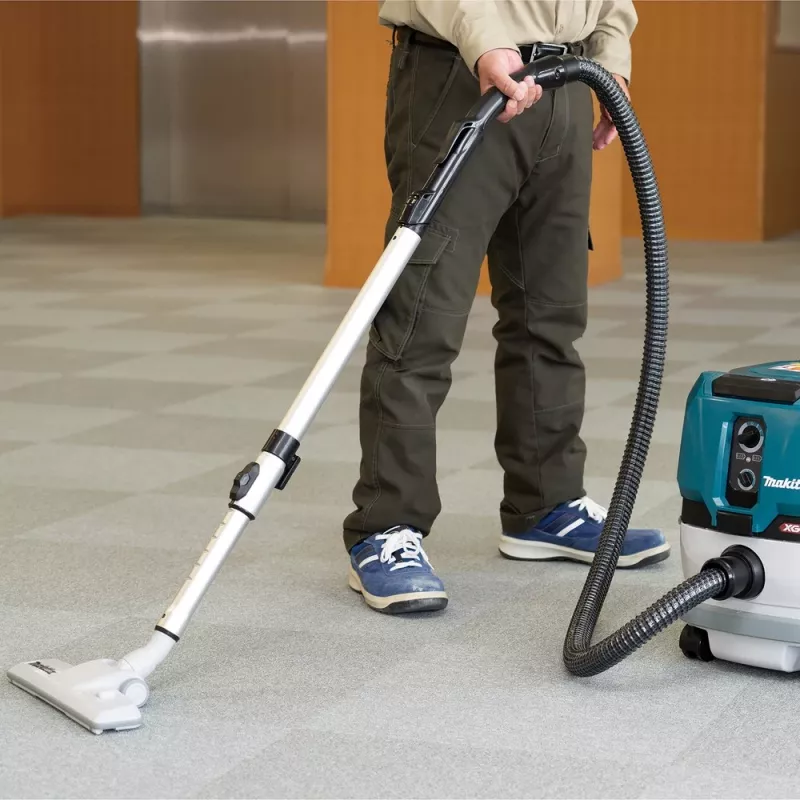 Makita VC001GLZ 40V Max XGT bürstenloser L-Klasse Nass-/Trockensauger, 8L trocken / 6L nass, HEPA-Filter, AWS-kompatibel