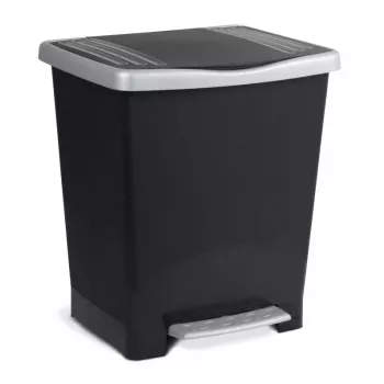 TATAY Tretmülleimer Millenium 23L Schwarz
