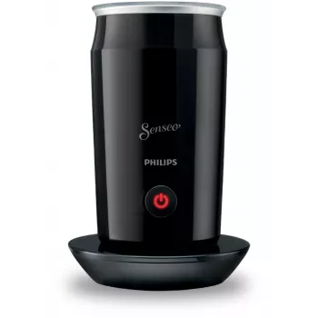 Philips Senseo CA6500/60 Milk Twister Milchaufschäumer - 120 ml Schaum, 240 ml Erwärmung, Edelstahl, Schwarz