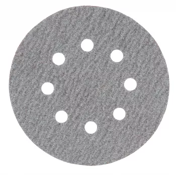 Makita D-65838 Schleifscheibe 125mm P80 Körnung 10er-Pack Klettverschluss 8-Loch