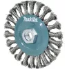 Makita D-77540 Geflochtene Draht-Topfbürste 125 mm M14 Edelstahl