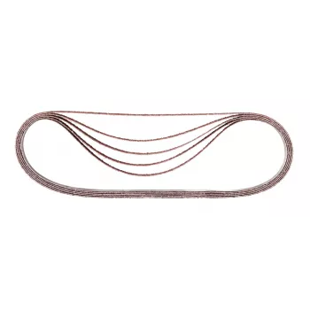 Makita P-43321 Schleifband-Set, 40er Körnung, 533 mm x 13 mm, 5 Stück