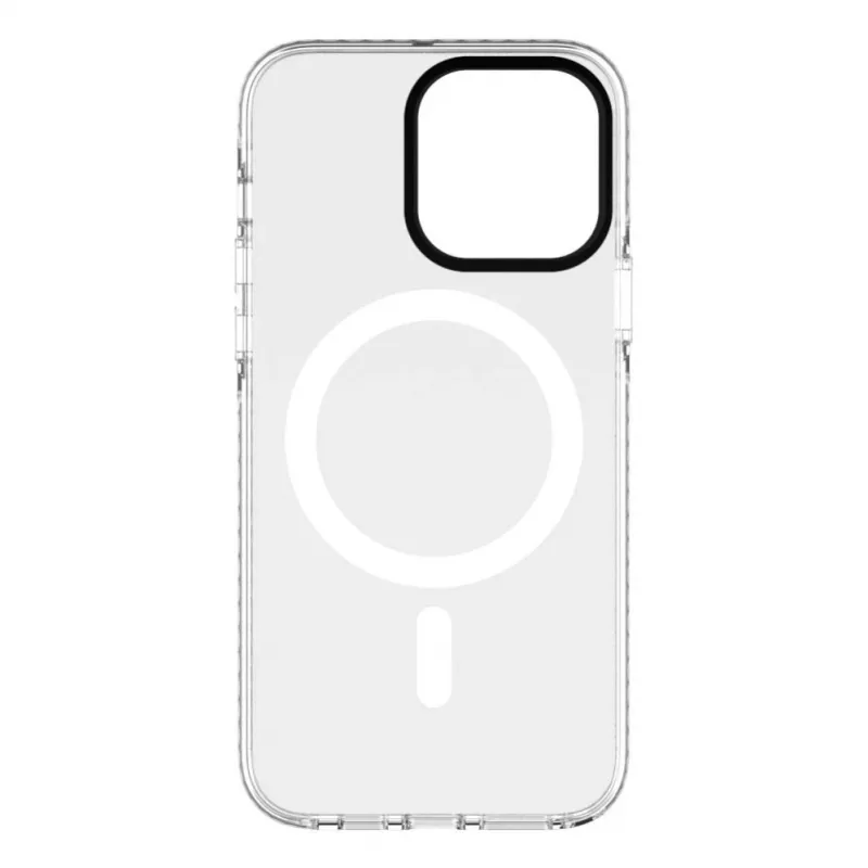 Evelatus Apple iPhone 15 Pro PC+TPU Hülle mit MagSafe – Blauer Marmor