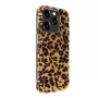 Evelatus Apple iPhone 15 Pro Polycarbonat Hülle Leopardenmuster