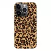 Evelatus Apple iPhone 15 Pro Polycarbonat Hülle Leopardenmuster