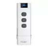 MOES YK2169 ZigBee 3.0 Funk-Szenenschalter, 4-fach, 12 Szenen, batteriebetrieben, Weiß