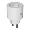 MOES MWP-EU16M-WH-MS Smart Plug mit Energiemessung, 16A, Wi-Fi, Weiß
