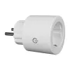 MOES MWP-EU16M-WH-MS Smart Plug mit Energiemessung, 16A, Wi-Fi, Weiß