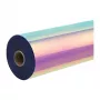 HTVRONT Holographischer Selbstklebender Film, 30,5 cm x 90 cm (Pink)