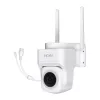 MOES WCM-B66 3MP Outdoor WLAN IP-Kamera mit KI-Personenerkennung, Vollfarb-Nachtsicht, Schwenk/Neige, Zwei-Wege-Audio, IP66 wetterfest