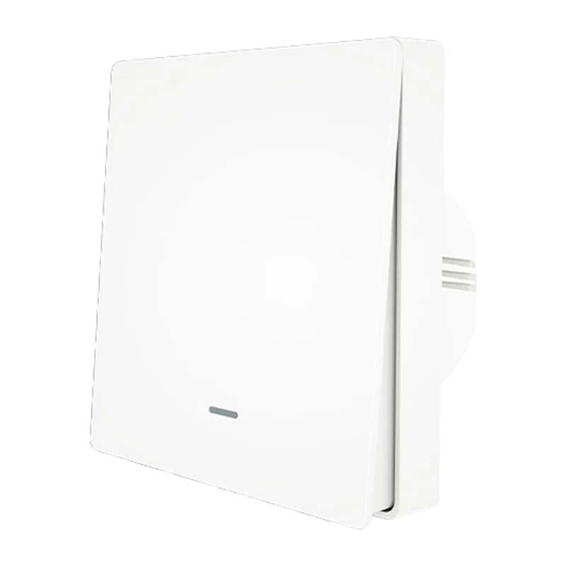 MOES ZS-B-EU1 ZigBee 1-Kanal Lichtschalter (ohne Neutralleiter, Weiß)