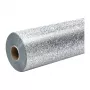 HTVRONT Glitzer-Folie zum Heißtransfer, 30,5 cm x 90 cm (Silber)