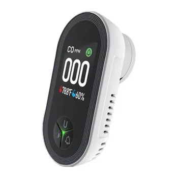 MOES S02-CO Kohlenmonoxidmelder, Zigbee 3.0, LCD-Anzeige, 85dB Alarm