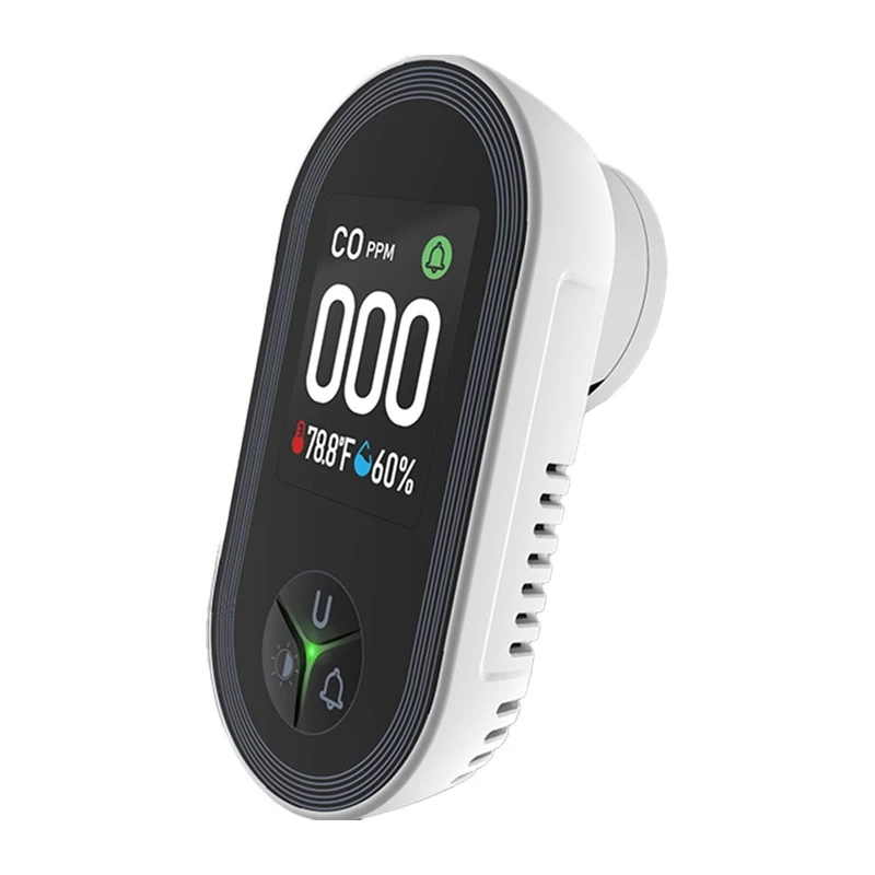 MOES S02-CO Kohlenmonoxidmelder, Zigbee 3.0, LCD-Anzeige, 85dB Alarm