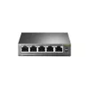 TP-Link TL-SF1005P 5-Port 10/100 Mbps Desktop PoE+ Switch mit 4 PoE+ Ports, 67W Budget, Extend-Modus